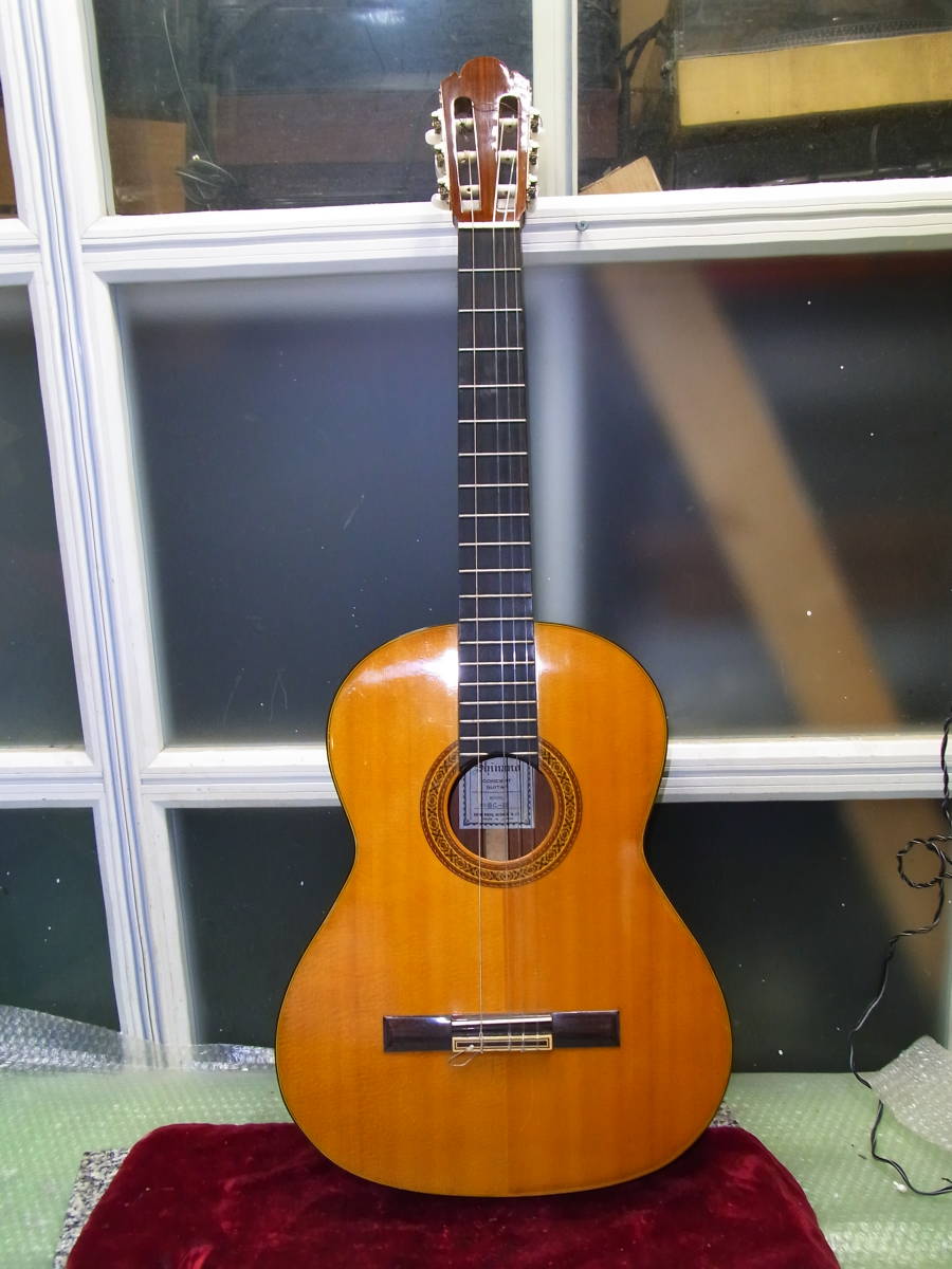 HAND MADE クラシックギター　日本製 Shinano CONCERT GUITAR SC-20 TAKAMINE ケース_画像2