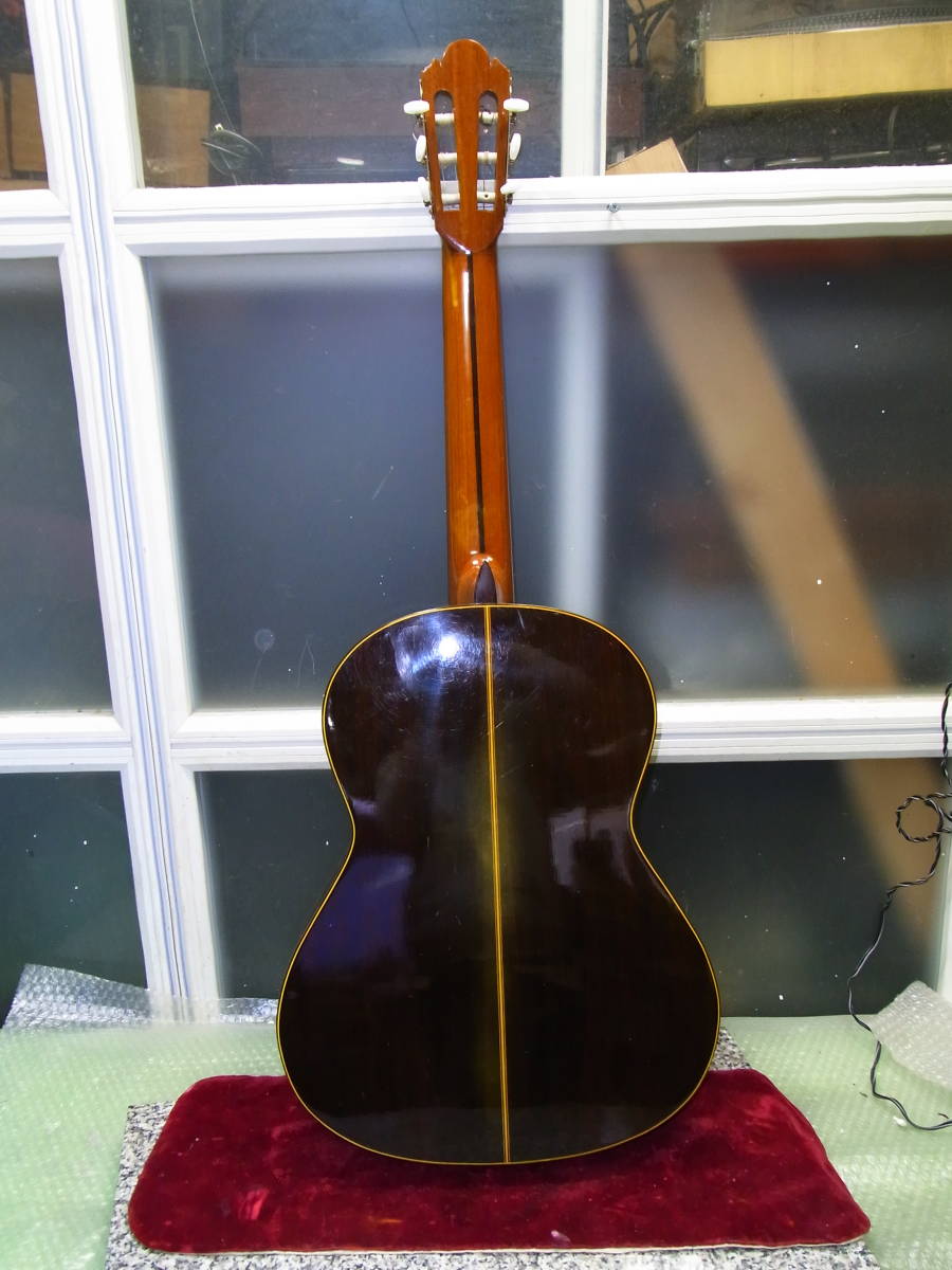 HAND MADE クラシックギター　日本製 Shinano CONCERT GUITAR SC-20 TAKAMINE ケース_画像3