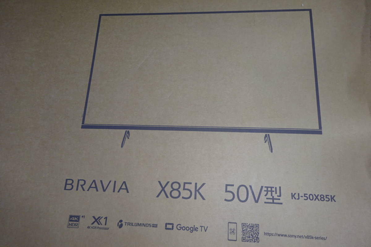 新品保証付　ソニー KJ-50X85K BRAVIA ブラビア 50V型 デジタル液晶テレビ