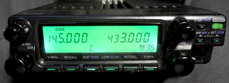 アイコム IC-2350J 145/430MHz 20W デュアルバンド FM トランシーバー