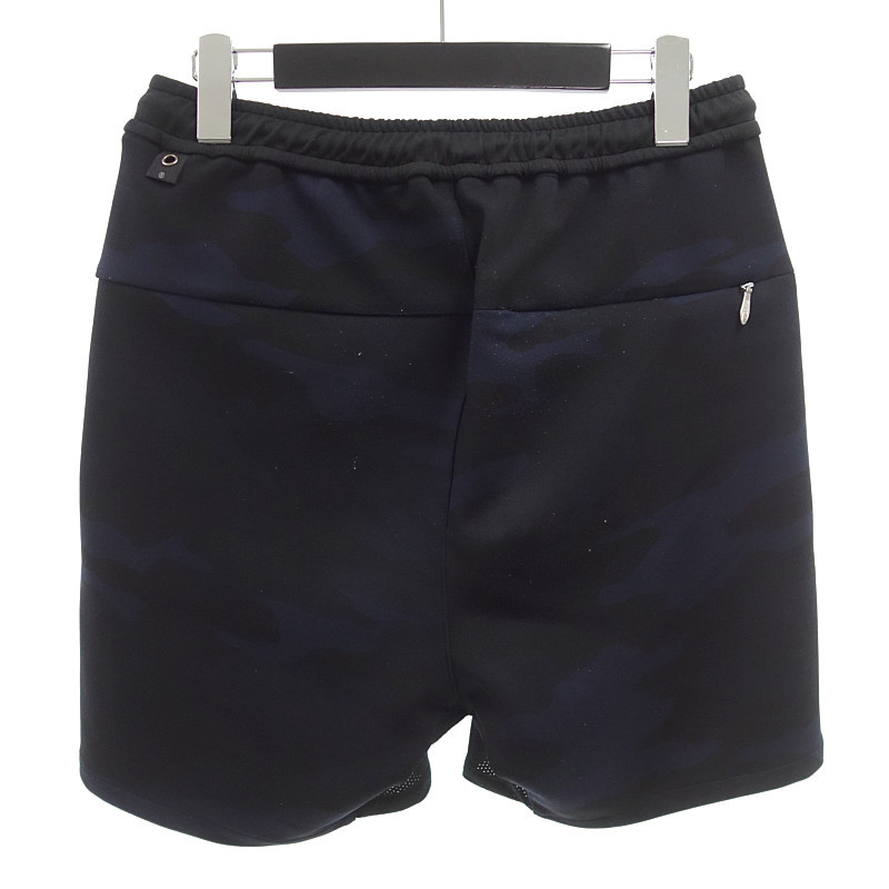 【特別価格】WJK 19SS beach side shorts カモ 迷彩 ハーフ パンツ ネイビーカモ メンズMの画像2