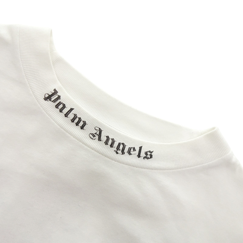 Palm Angels DOUBLED LOGO OVER T-shirt オーバーサイズ Tシャツ ホワイト メンズM_画像5