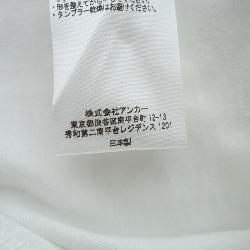 BlackEyePatch 22AW B Emblem Script Pocket Tee 半袖 Tシャツ ホワイト メンズM_画像4