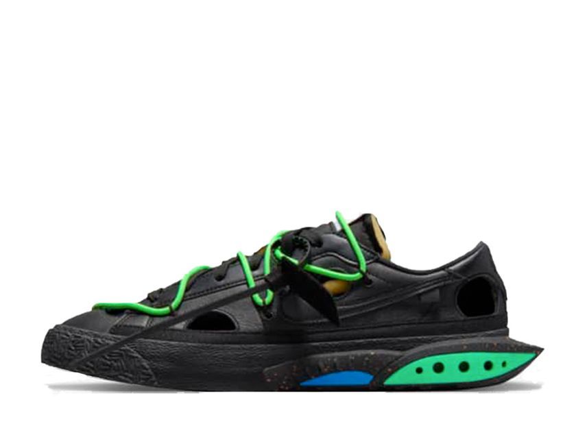 24.0cm以下 Off-White Nike Blazer Low "Black and Electro Green" 23cm DH7863-001