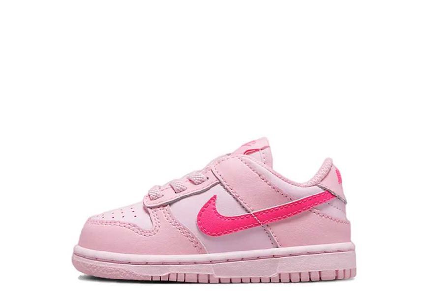14cm～ Nike TD Dunk Low "Triple Pink" 14cm DH9761-600
