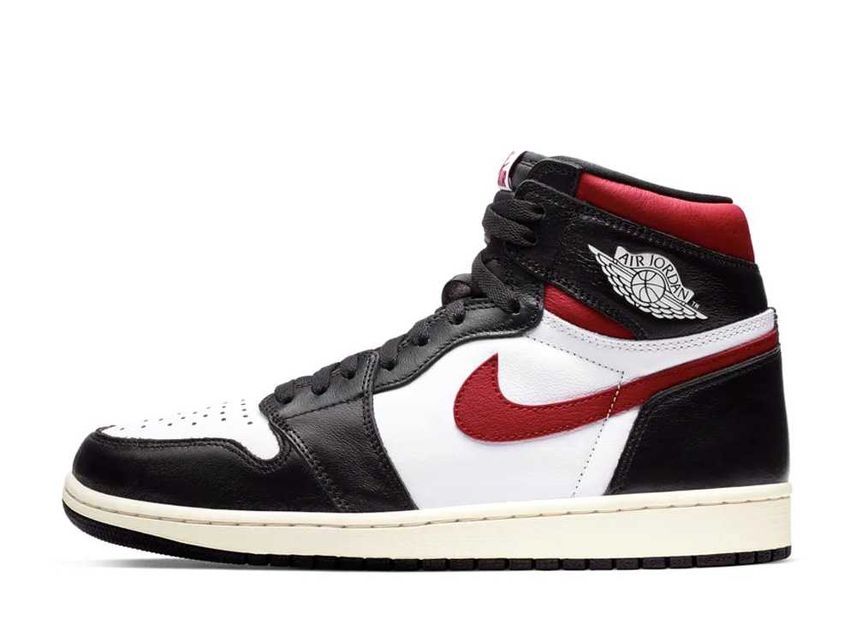 25.0cm Nike Air Jordan 1 Retro High "Black/White/Sail/Gym Red" 25cm 555088-061