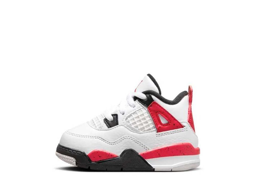 10cm未満 Nike TD Air Jordan 4 Retro "Red Cement" 8cm BQ7670-161