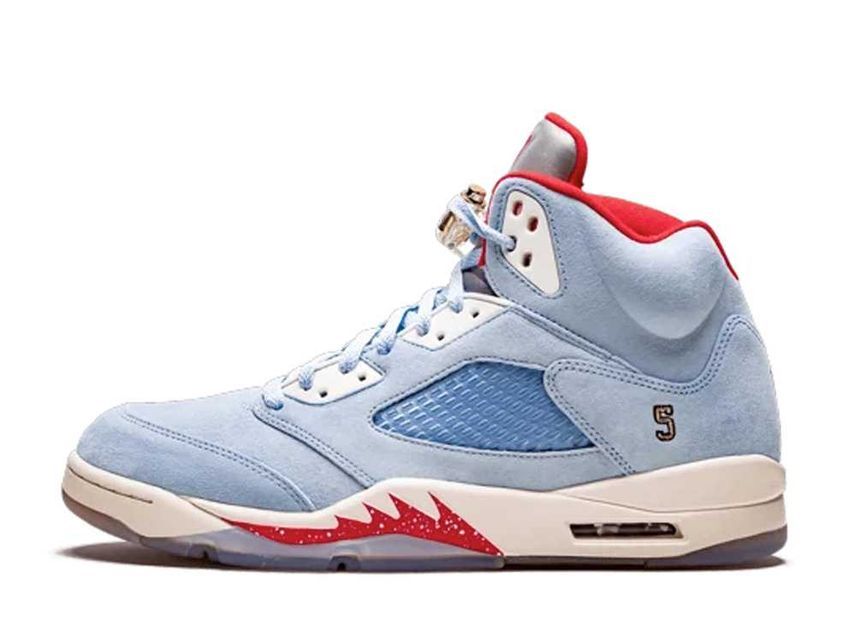 25.0cm The Trophy Room Nike Air Jordan 5 JSP PACK "Ice Blue" 25cm CI1899-400