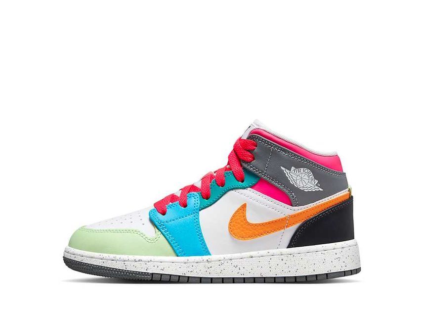 24cm～ Nike GS Air Jordan 1 Mid "Multi Color" 24.5cm FN1190-100