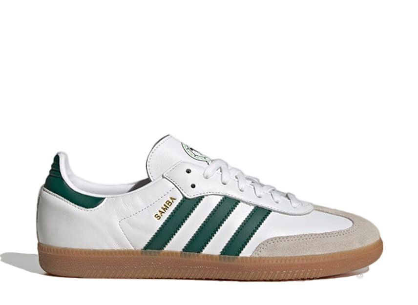 28.5cm adidas Samba Team "Footwear White/College Green" 28.5cm HQ7036