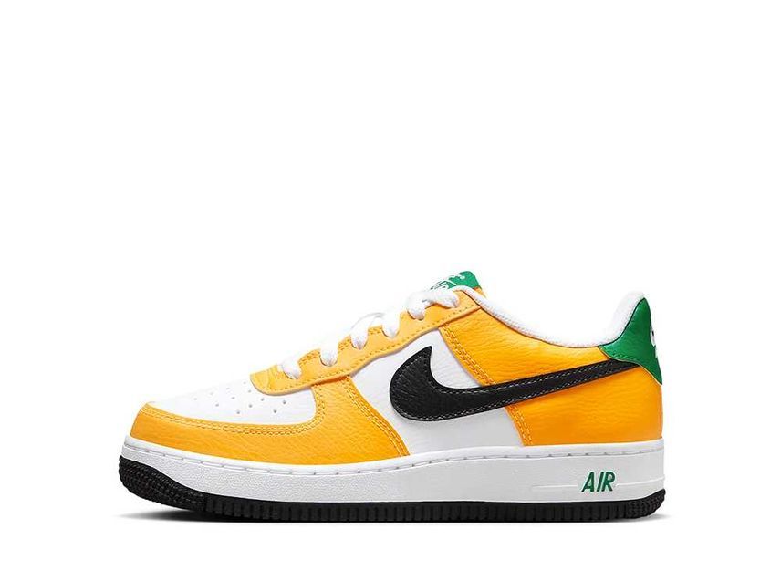 24cm～ Nike GS Air Force 1 "University Gold/Malachite/Black" 24.5cm FN8008-700