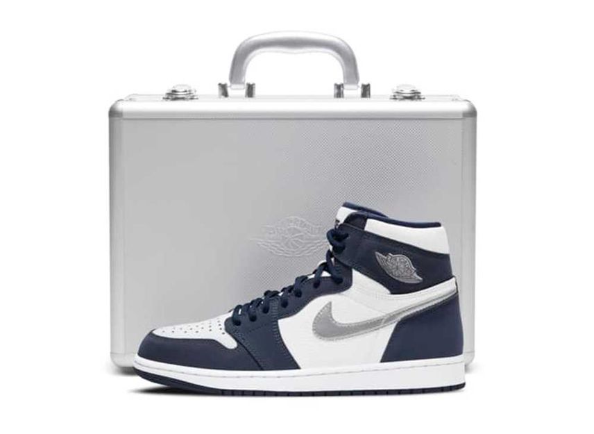 Nike Air Jordan 1 Retro High OG CO.JP "Midnight Navy"(2020)(ブリーフケース付き) 27cm DB5877-100