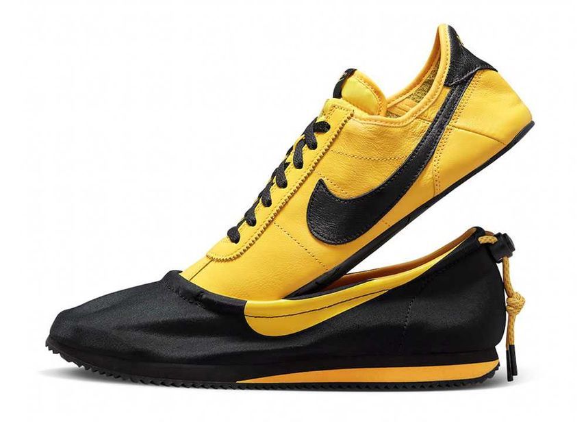 27.5cm CLOT Nike Cortez "Black/Varsity Maize" 27.5cm DZ3239-001