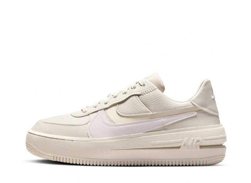 22.5cm Nike WMNS Air Force 1 PLT.AF.ORM "Light Ore Wood Brown/Pale Ivory/Platinum Violet" 22.5cm DJ9946-108