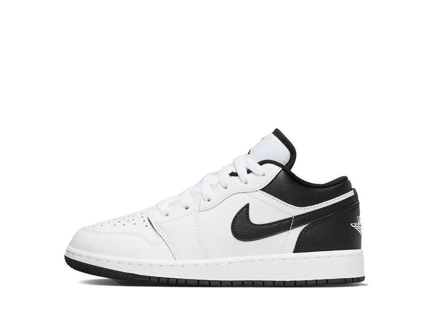 23cm～ Nike GS Air Jordan 1 Low "White/Black" 23.5cm 553560-132