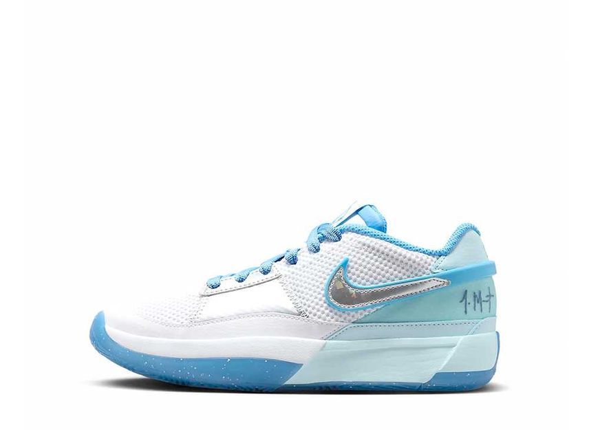 23cm～ Nike GS Ja 1 SE "Glacier Blue/White/University Blue/Metallic Silver" 23.5cm FJ1266-400