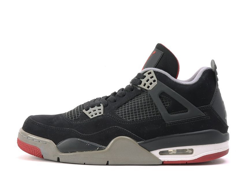 28.5cm Nike Air Jordan 4 Retro "Black/Cement Grey/Fire Red" (2012) 28.5cm 308497-089