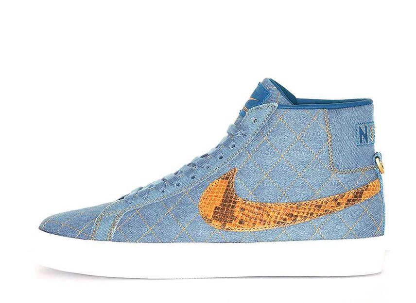 24.5cm Supreme Nike SB Blazer Mid "Denim" 24.5cm DX8421-400