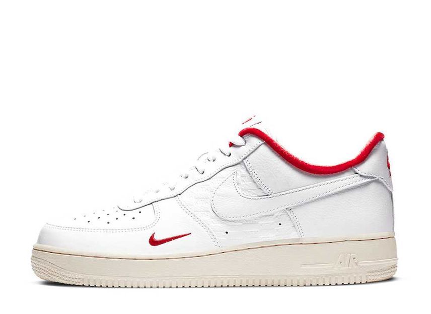 25.0cm KITH Nike Air Force 1 Low "White/Red" 25cm CZ7926-100