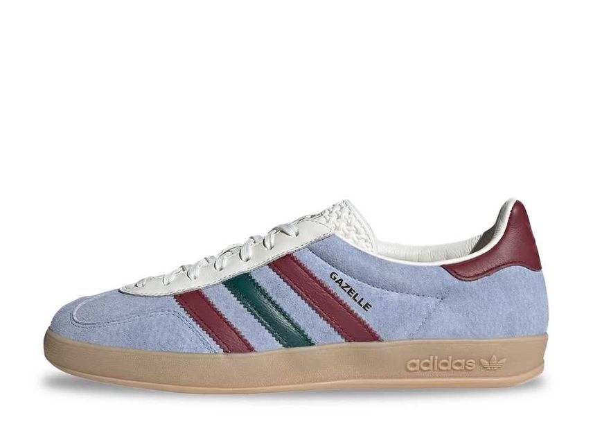 28.0cm adidas Originals Gazelle Indoor "Blue Dawn/College Burgundy/College Green" 28cm IG4994