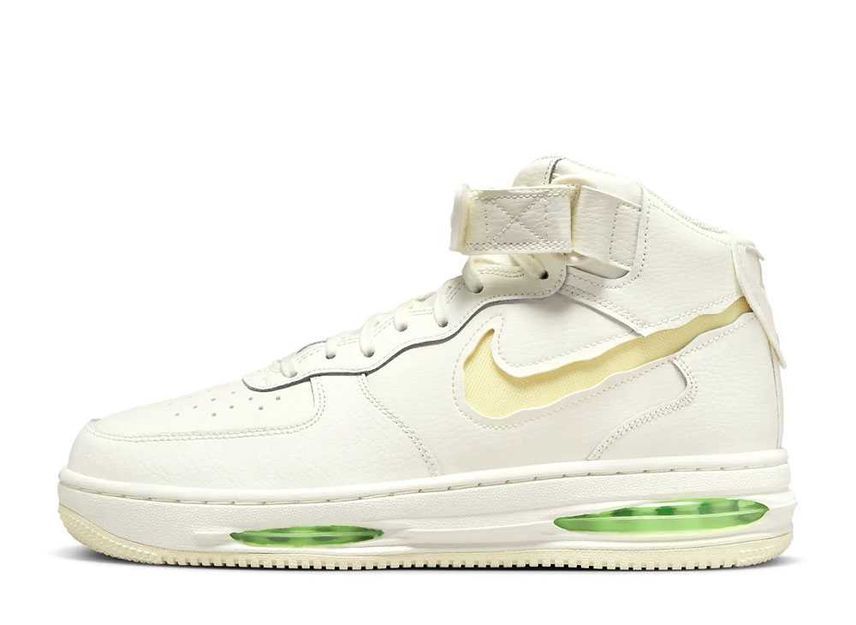 27.5cm Nike Air Force 1 Mid Evo "Sail/Lime Blast/Coconut Milk" 27.5cm FB1374-100