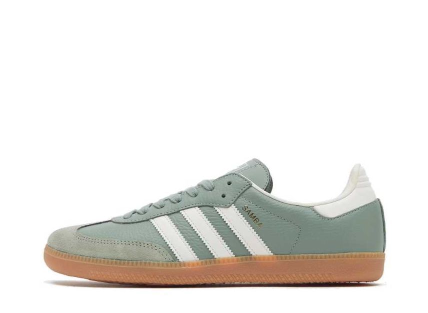 25.5cm adidas Originals WMNS Samba OG "Silver Green" 25.5cm IE7011