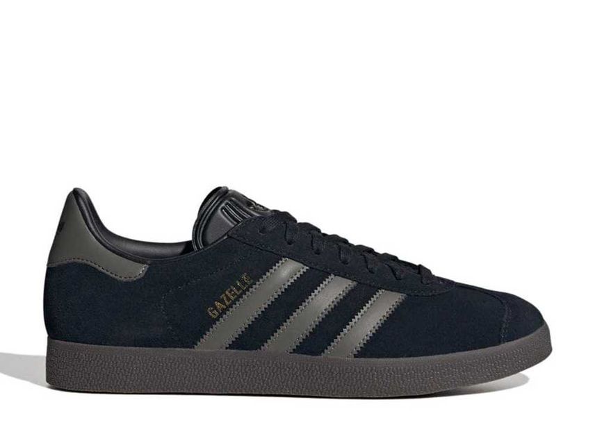 27.5cm adidas Originals Gazelle Low "Core Black/Gold Metallic/Gum" 27.5cm ID6105