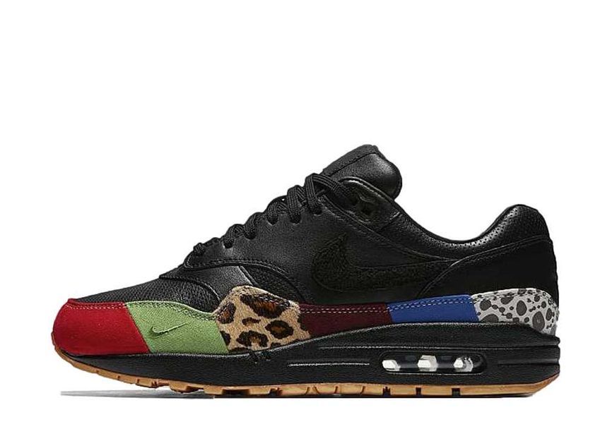 27.0cm NIKE AIR MAX 1 MASTER "BLACK/BLACK-UNIVERSITY RED-INTERNATIONAL BLUE" 27cm 910772-001