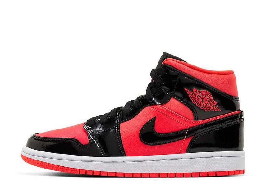 26.0cm以上 Nike WMNS Air Jordan 1 Mid "Red/Black" 28cm BQ6472-600