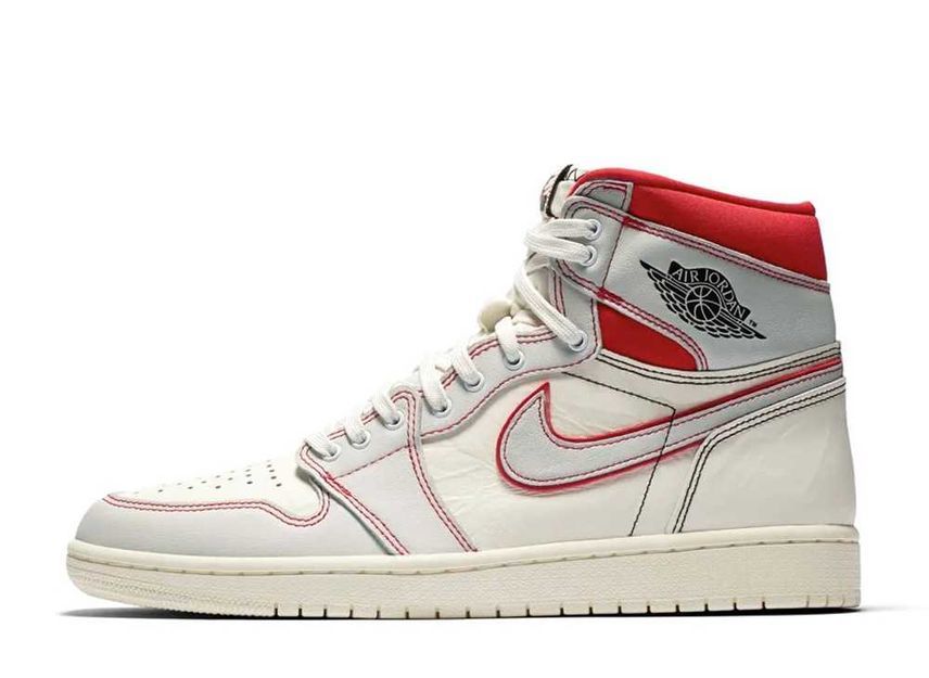 30.0cm以上 Nike Air Jordan 1 Retro High OG "Sail/University Red" 31cm 555088-160