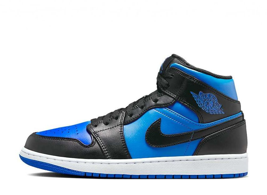 27.5cm Nike Air Jordan 1 Mid "Black/White/Royal Blue" 27.5cm DQ8426-042