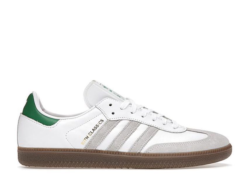 27.0cm KITH adidas Originals Samba OG "White/Green" 27cm FX5398