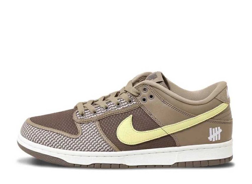 26.5cm UNDEFEATED Nike Dunk Low SP "Canteen/Lemon Frost/Palomino" 26.5cm DH3061-200