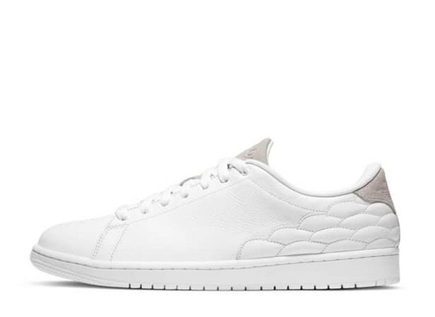 26.5cm Nike Air Jordan 1 Low Centre Court "White On White" 26.5cm DJ2756-100