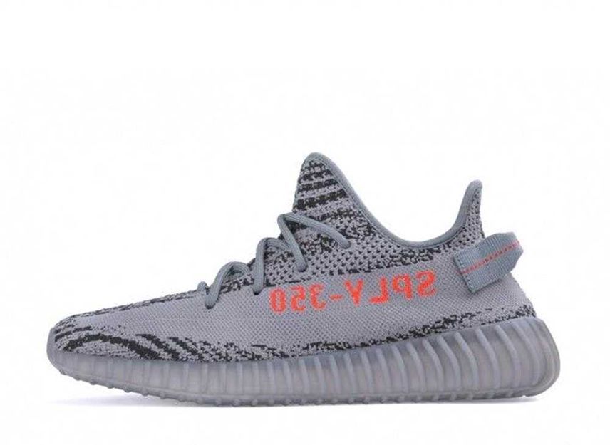 26.5cm adidas Yeezy Boost 350 V2 "Grey/Bold Orange/DGH Solid Grey" 26.5cm AH2203