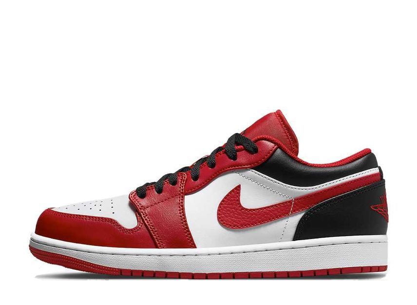 25.5cm Nike Air Jordan 1 Low "White/Gym Red/Black" 25.5cm 553558-163