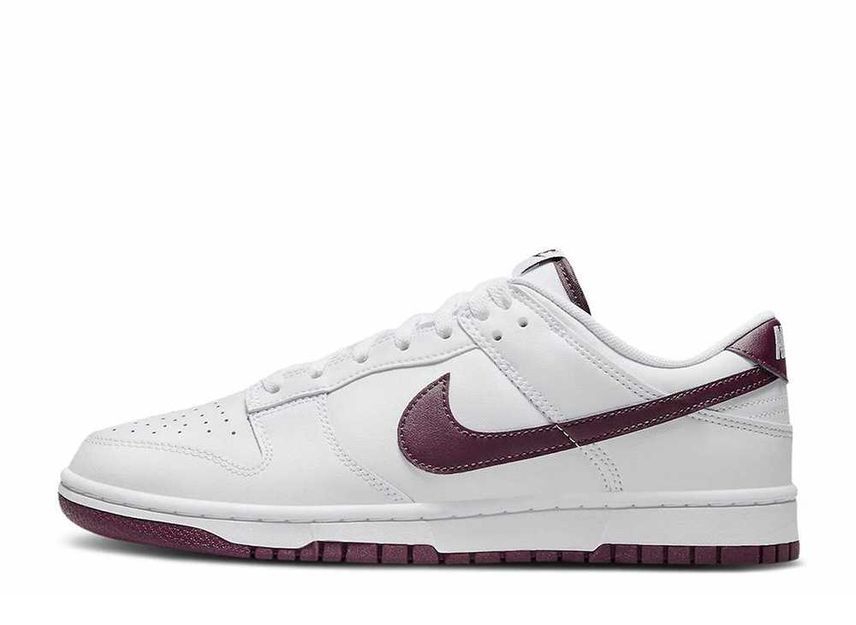 25.5cm Nike Dunk Low "White/Night Maroon" 25.5cm DV0831-102