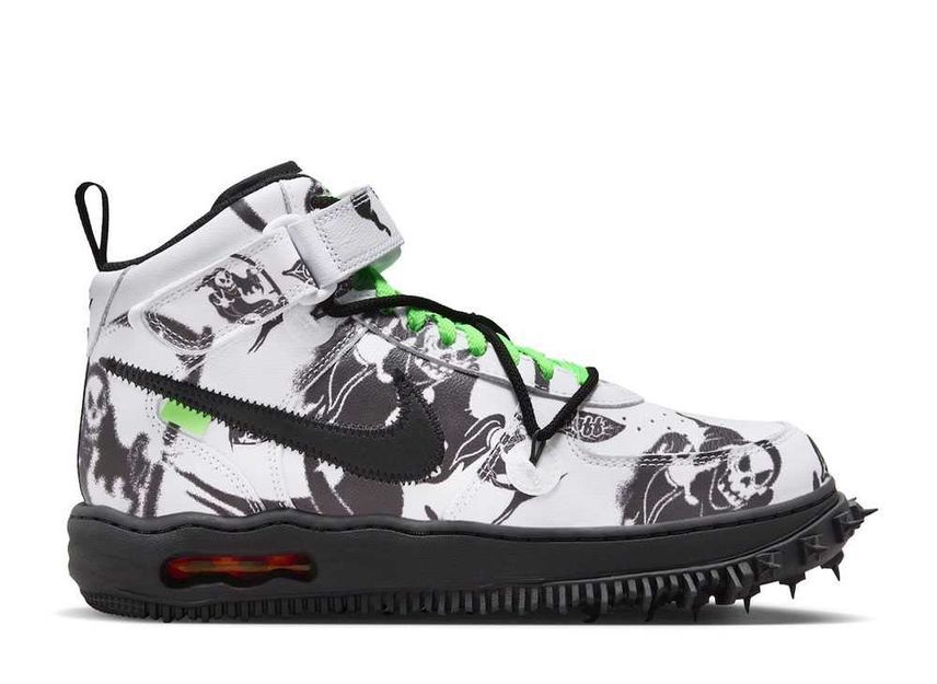 Off-White Nike Air Force 1 Mid "Grim Reaper" 28cm DR0500-102_画像1