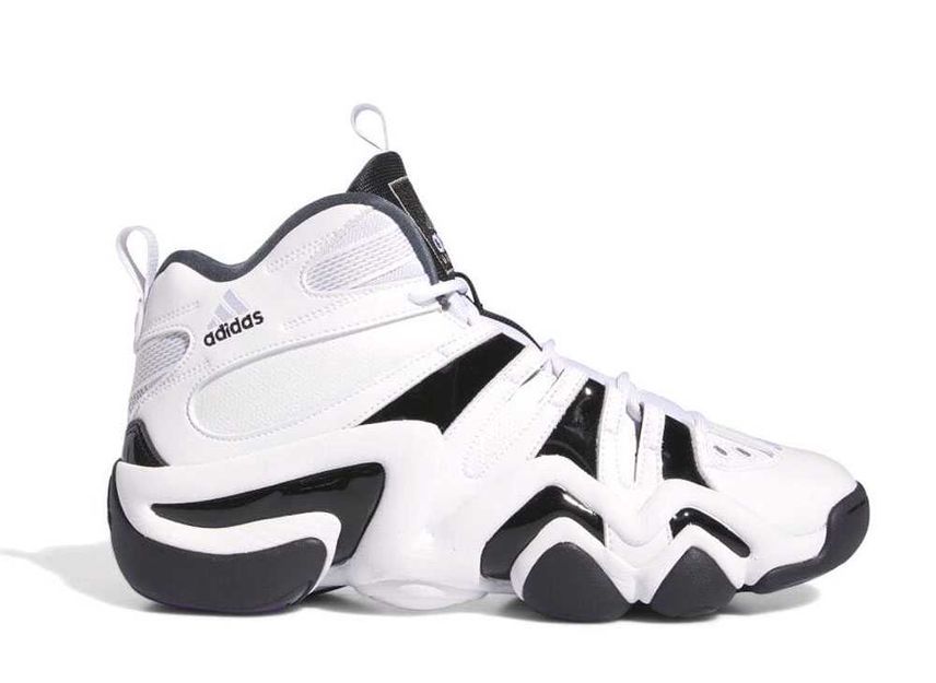 28.0cm adidas Originals Crazy 8 "Footwear White/Core Black/College Purple" 28cm IE7198