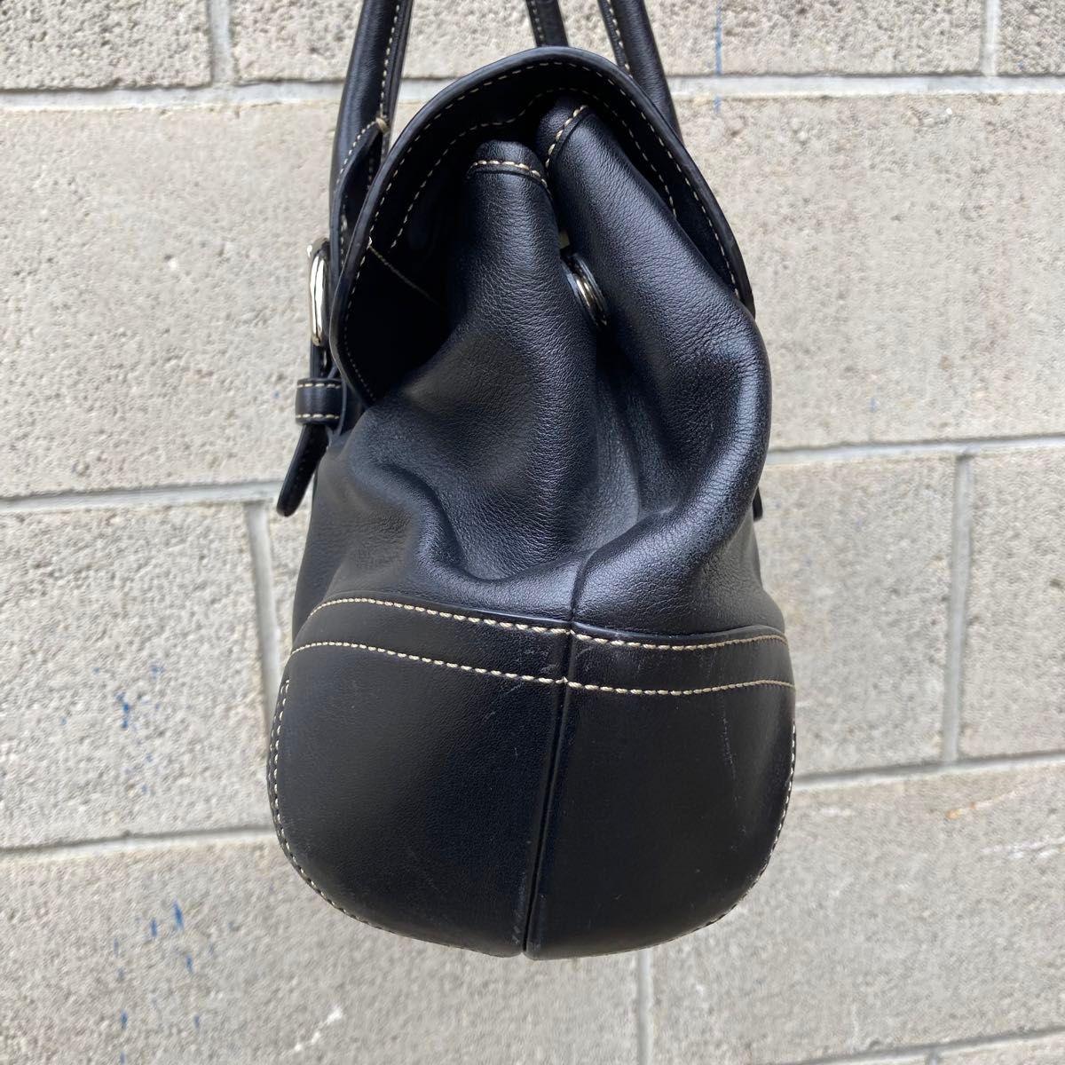 齊*藤様 美品❗️COACH 黒 レザー トートバッグ コーチ COACH トートバッグ レザー 黒 ブラック オシャレ