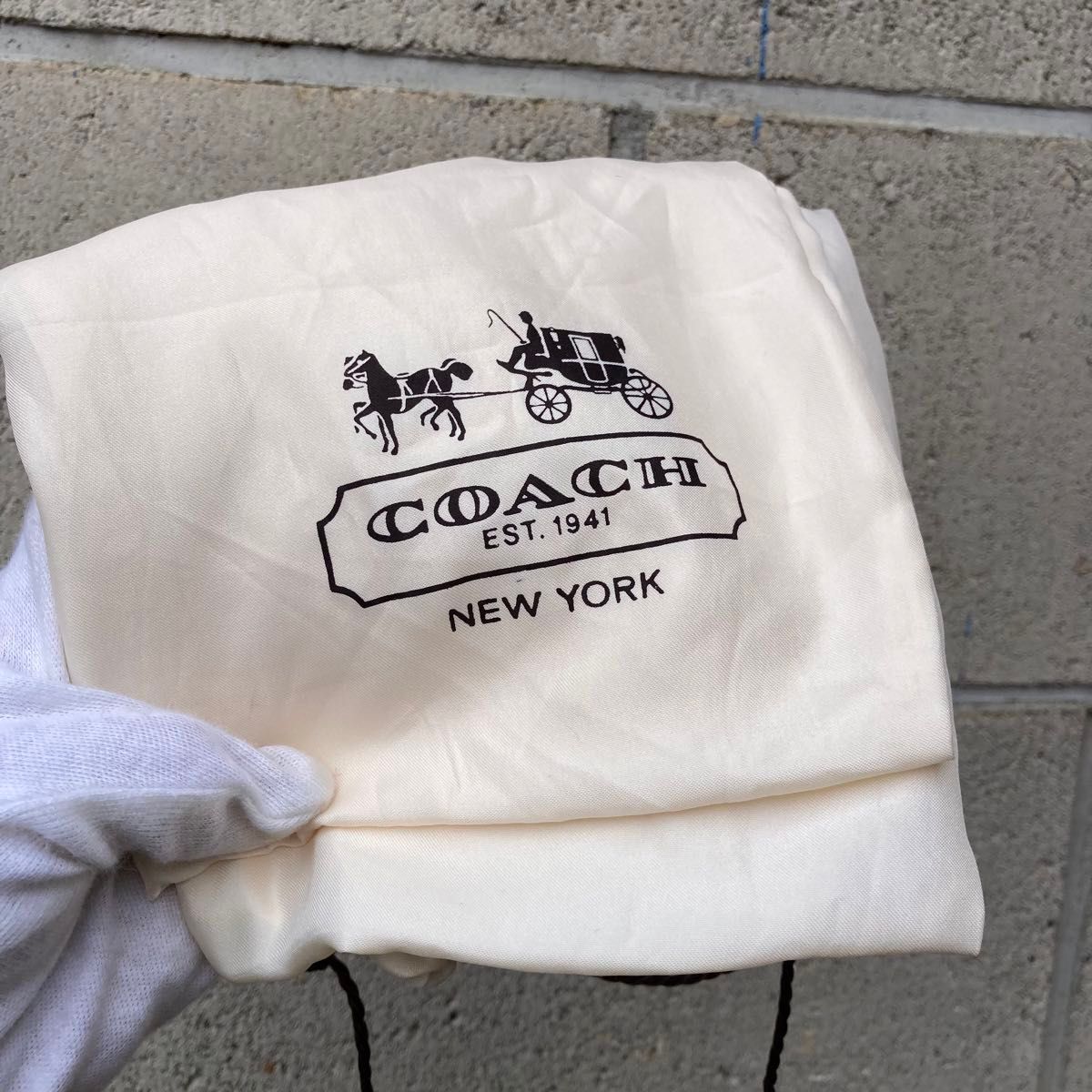 新品未使用品　コーチ　ＣＯＡＣＨ　トートバッグ　ブラウン　シグネチャー　送料込み