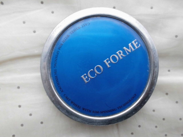 神奈川発　●　BS ECO FORME エコ フォルム 青 センターキャップ 4個セット_画像5