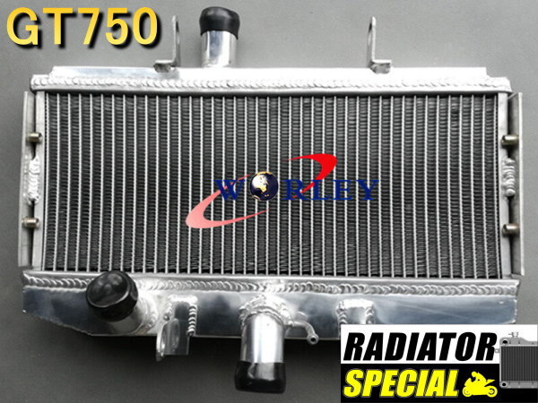 ラジエーター GT750 1972-1977年 スズキ アルミ 冷却性能 改良型_画像1