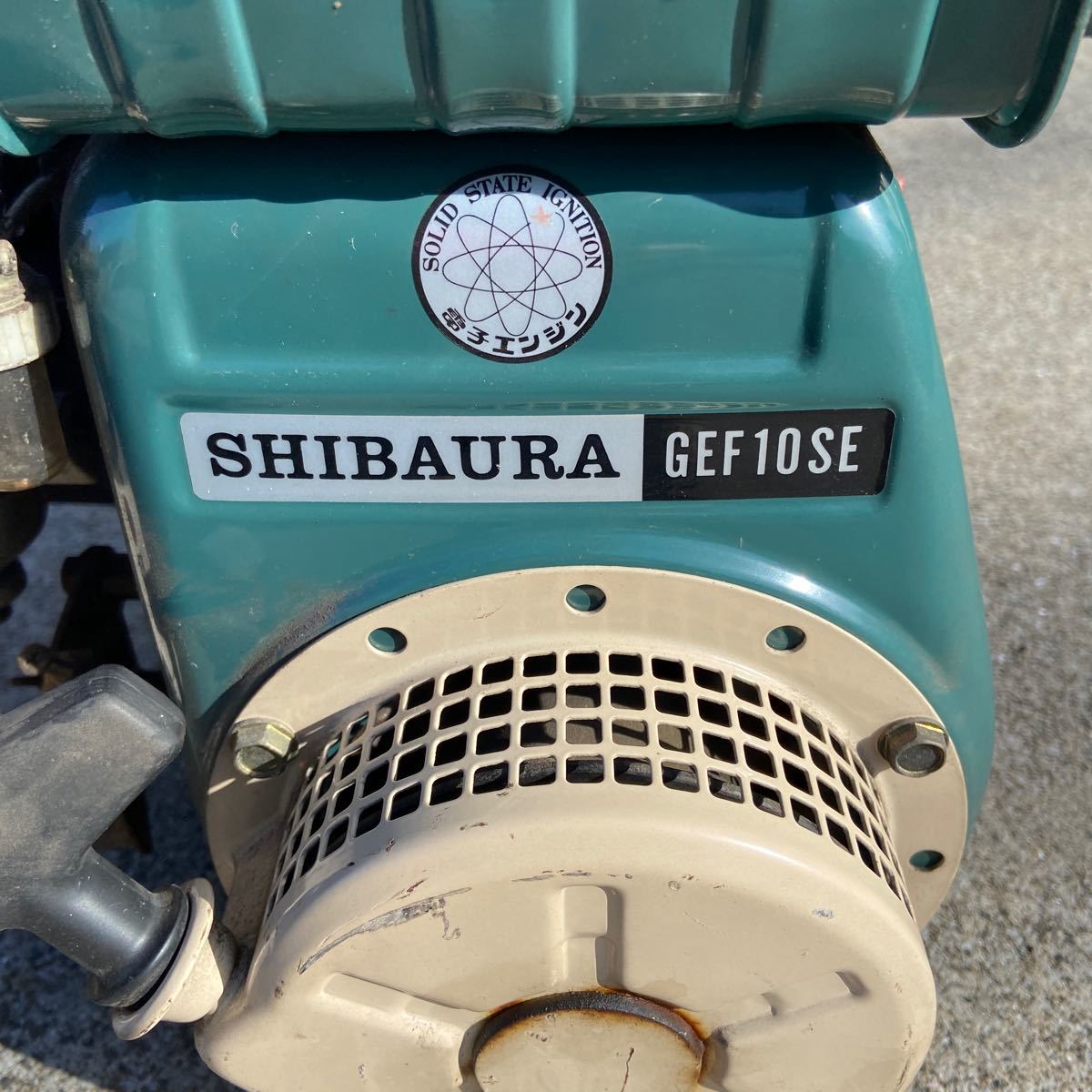 SHIBAURA GEF10SE シバウラ エンジン 発動機 農機具の画像2