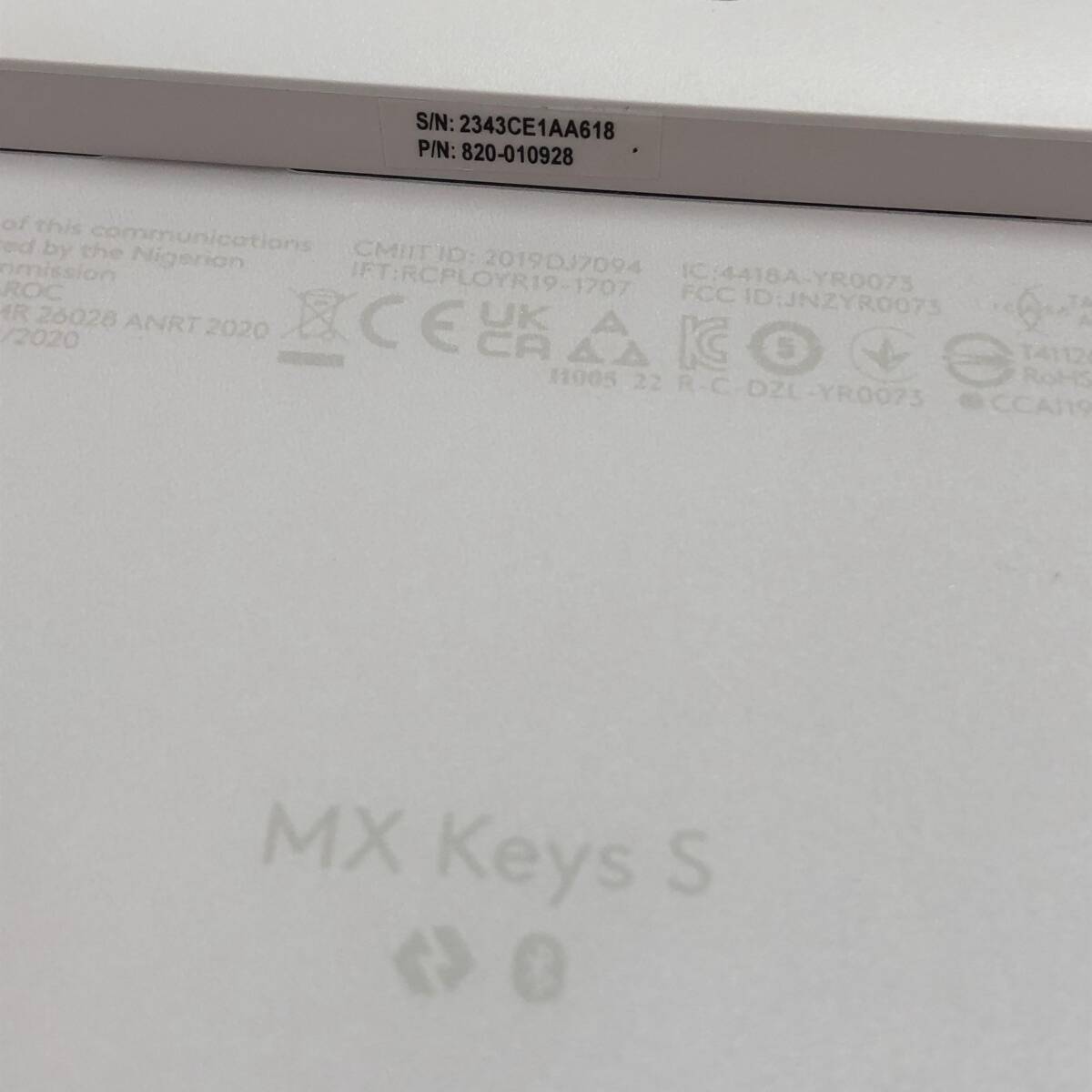 訳あり品　ロジクール MX KEYS S ワイヤレス キーボード KX800sPG_画像10