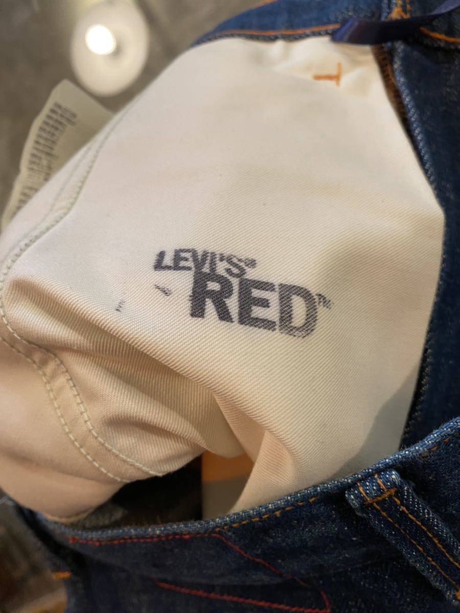 極美品　リーバイス RED 極上 初代 スペイン製 LEVI’S RED 1st Comfort PANTS インディゴ セルビッチ LVC 立体裁断 50１大戦_画像5