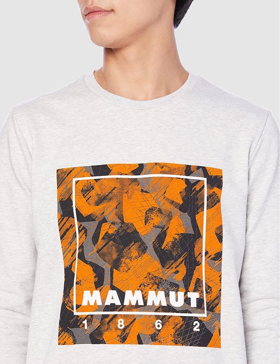 MAMMUT マムート クルーネックプルオーバー ミッドレイヤー プル メン ホワイト(白) メンズL 新品