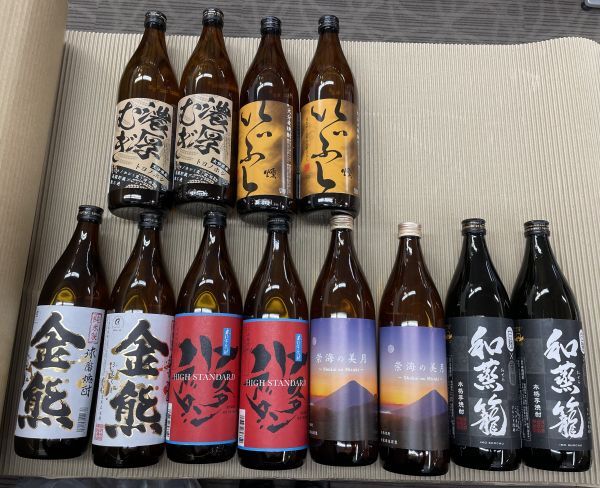 100 O22-76 1円～訳あり 焼酎 九州六酒蔵 飲み比べセット 25度 6種 12本セット 900ml×12本 同梱不可・まとめて取引不可_画像1