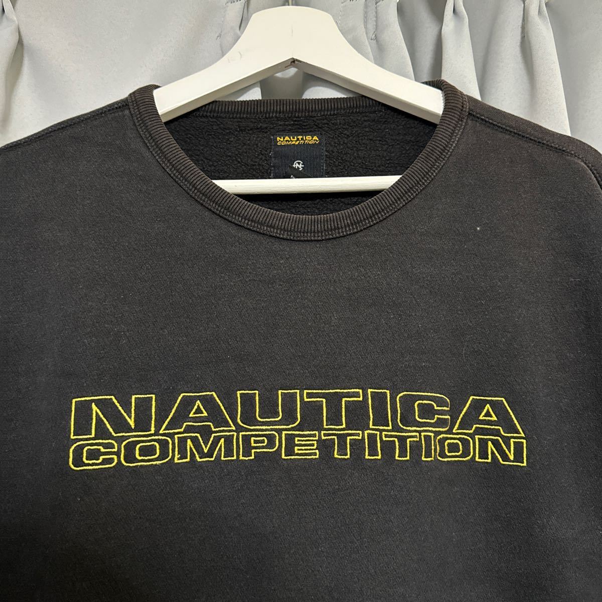 nautica competition スウェット トレーナー 長袖 XL ノーティカ　コンペティション　メンズ　Canada製_画像2