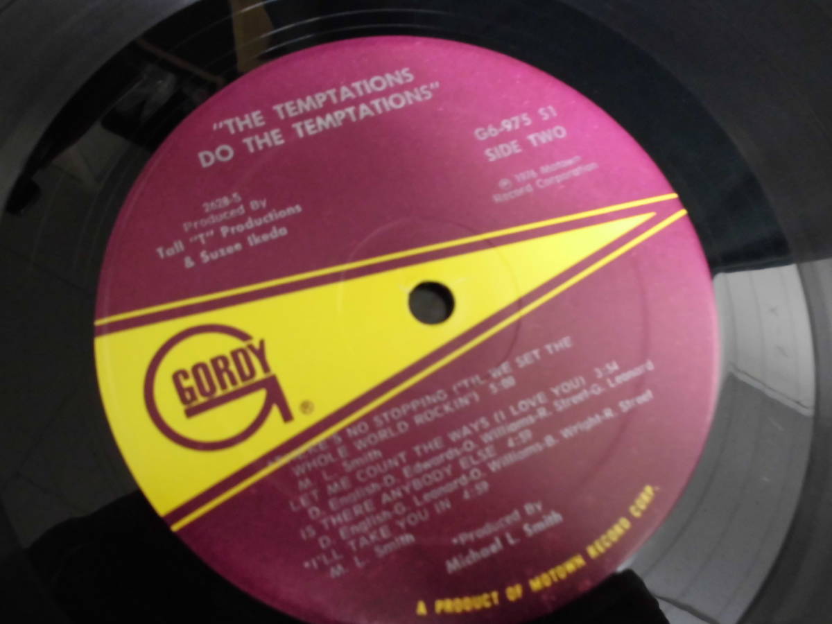 THE TEMPTATIONSテンプテーションズ/DO THE TEMPTATIONS●LP_画像9